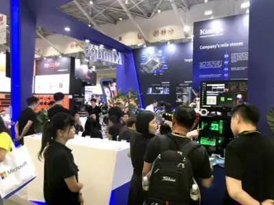 2019 DE COMPUTEX lanzado, el stand de Kimtigo estaba lleno de emoción