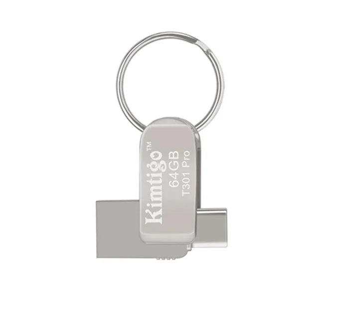 Características de seguridad de la unidad flash Kimtigo T301 Pro USB3.1 para almacenamiento y transferencia de datos seguros